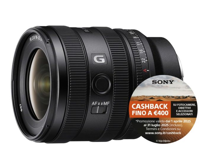 SONY SEL FE 16-25 MM F 2.8 G - SONY_CASHBACK