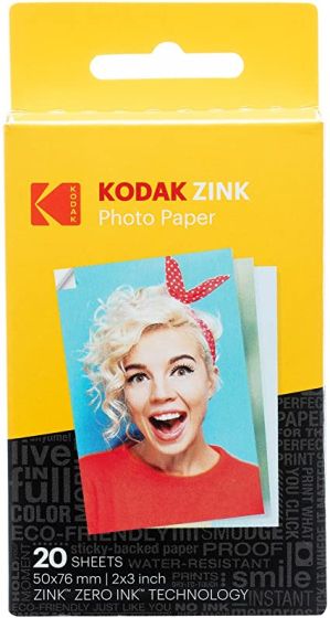 KODAK PRINTOMATIC CARTA ZINK 20F. 