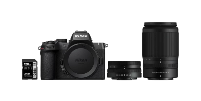 NIKON Z50 II + 16-50 MM + 50-250 MM
