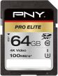 PNY SD XC 64 GB CL 10 ELITE 100MB V30