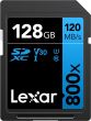 LEXAR SD HC PRO 128 GB UHS-I 800X CL 10 