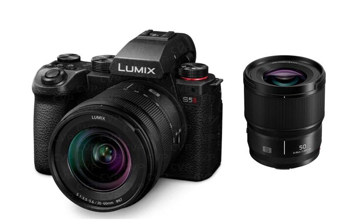 PANASONIC LUMIX S5 MII 20-60 MM + 50 MM