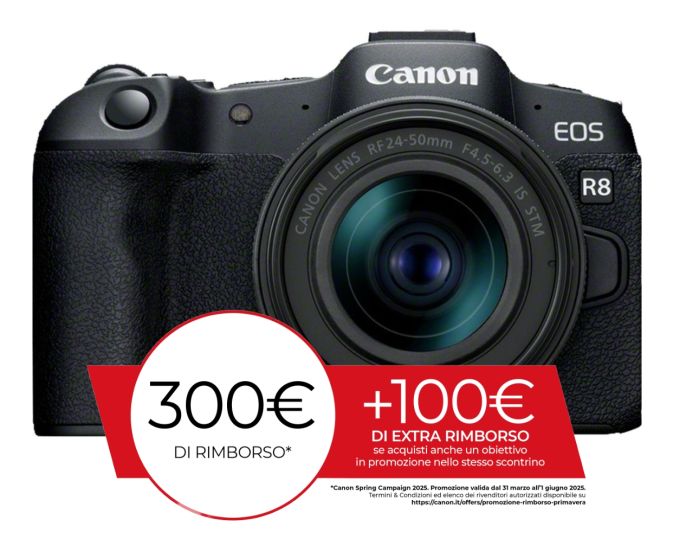 CANON EOS R8 + RF 24-50 MM IS STM - CANON_CASHBACK
