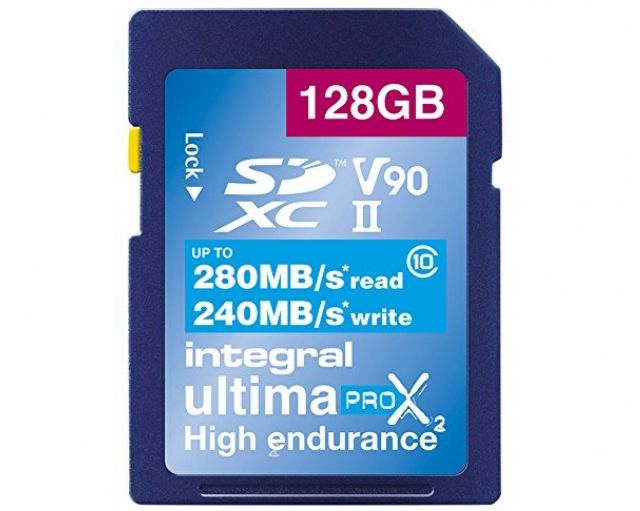 INTEGRAL SD 128 GB CL 10 V90 280MBS