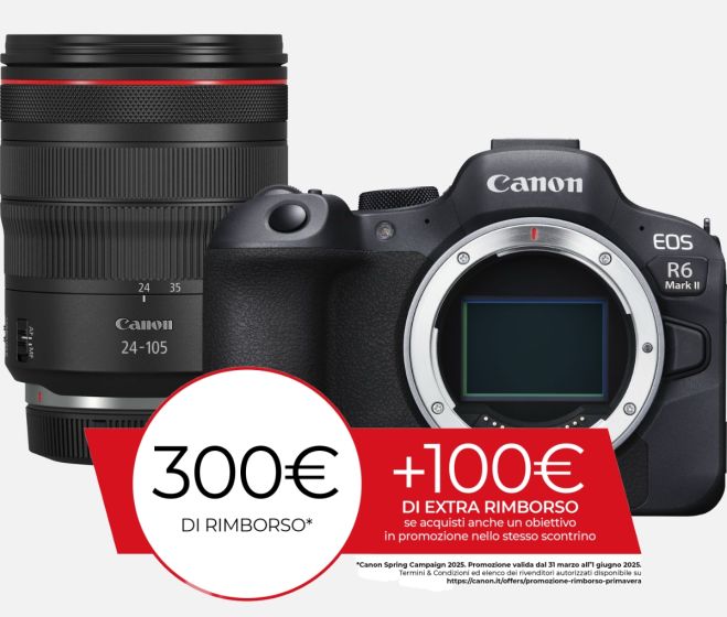 CANON EOS R6 MKII + 24-105 F4 L IS USM - CANON_CASHBACK