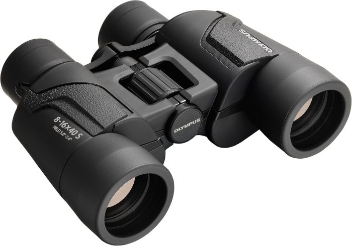 OLYMPUS BINOCOLO 8-16X40 INCL. CASE & ST