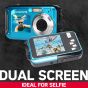 AGFA WATERPROOF 8000 BLUE SUBACQUEA