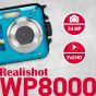 AGFA WATERPROOF 8000 BLUE SUBACQUEA