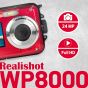 AGFA WATERPROOF 8000 ROSSA SUBACQUEA