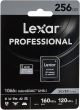 LEXAR MICRO SD 256 GB SILVER PLUS A2 V30