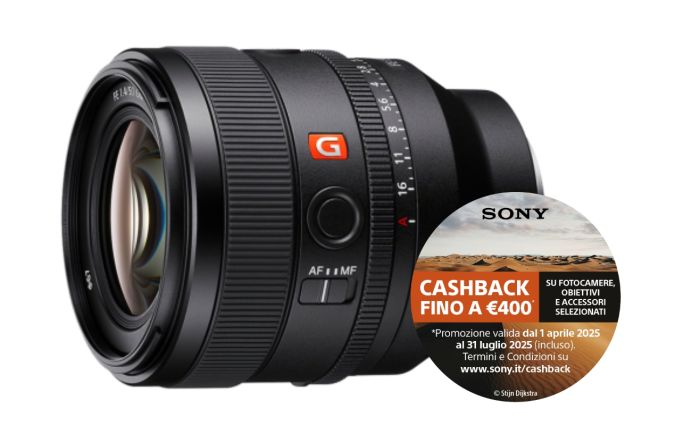 SONY SEL 50 MM F 1.4 GM SEL50F14GM - SONY_CASHBACK