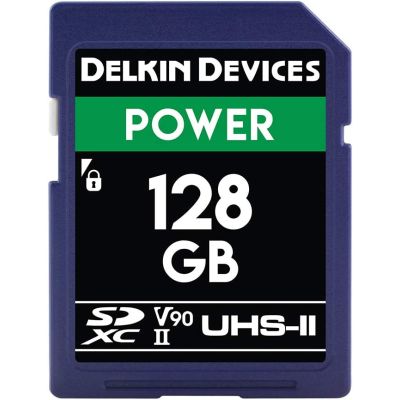 DELKIN SD XC 128 GB USH-II C10 V90 POWER
