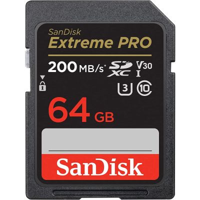 SANDISK SD 64 GB HC EXTREME PRO 200MB/S