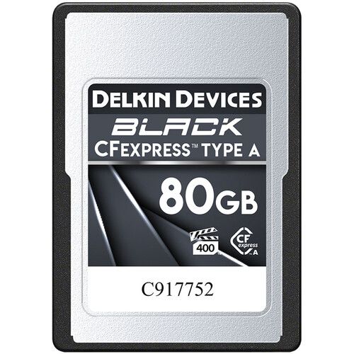 DELKIN CF EXPRESS 80 GB TYPE-A BLACK