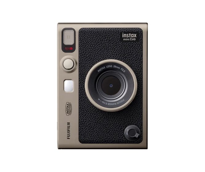 FUJI INSTAX MINI EVO TITANIUM GOLD 