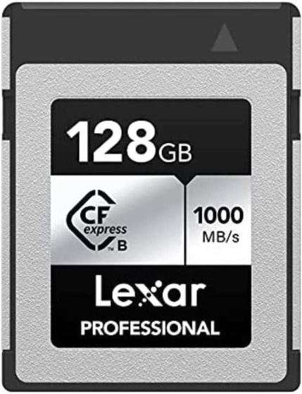 LEXAR CF EXPRESS TYPE-B SILVER 128 GB