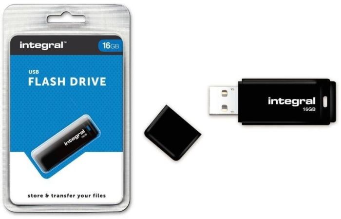 INTEGRAL PENDRIVE USB 16 GB 2.0