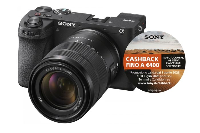 SONY ALPHA 6700 + 18-135 MM  ILCE6700MB - SONY_CASHBACK
