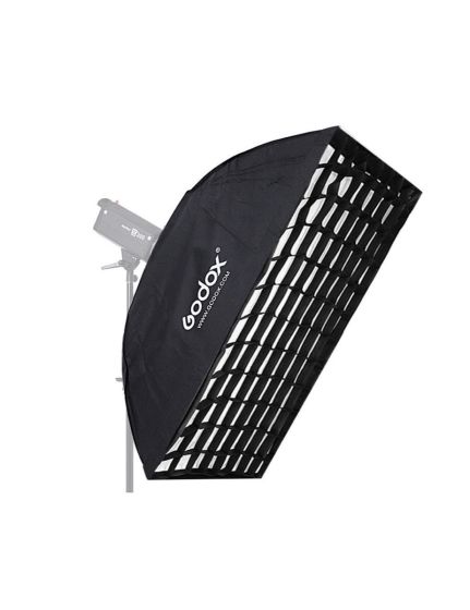 GODOX SOFT BOX 60X90 CON ANELLO E GRIGLI