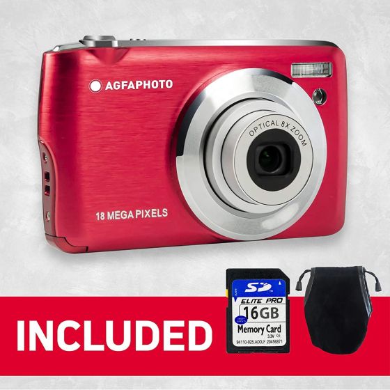 AGFA PHOTO DC8200 + SD 16 GB RED