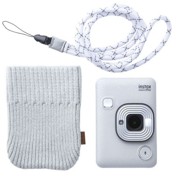 FUJI INSTAX MINI HM1 LIPLAY STONE WHITE
