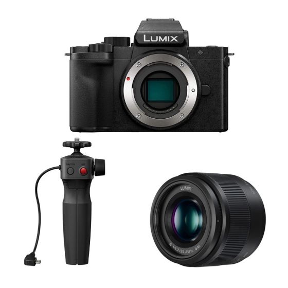 PANASONIC G100 + 25 MM + TRIPOD 